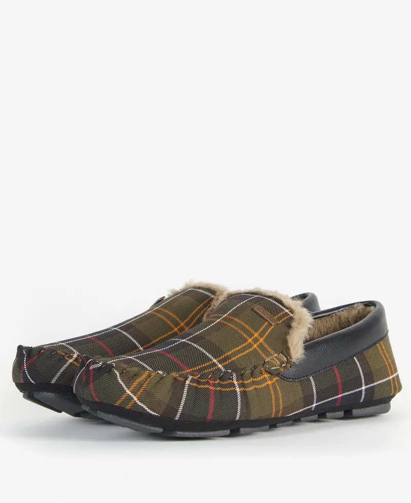 Barbour Monty Slipper in Classic Tartan-4